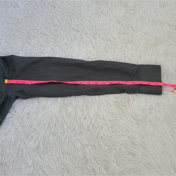 Conwell For Men Gray H&M Hook And Loop Dress Shirt Size Small - Picture 6 of 9